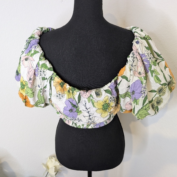 💘 AFRM Ani Off the Shoulder Top - Picture 4 of 7